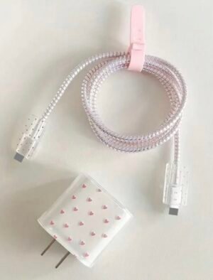 Conjunto de funda protectora para cargador.